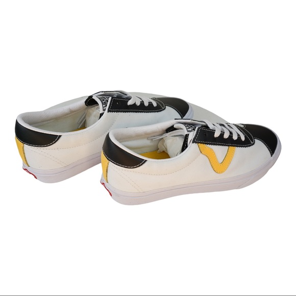 VANS sport -(classic sport) black/true white NWT sz9 mens - Picture 2 of 7